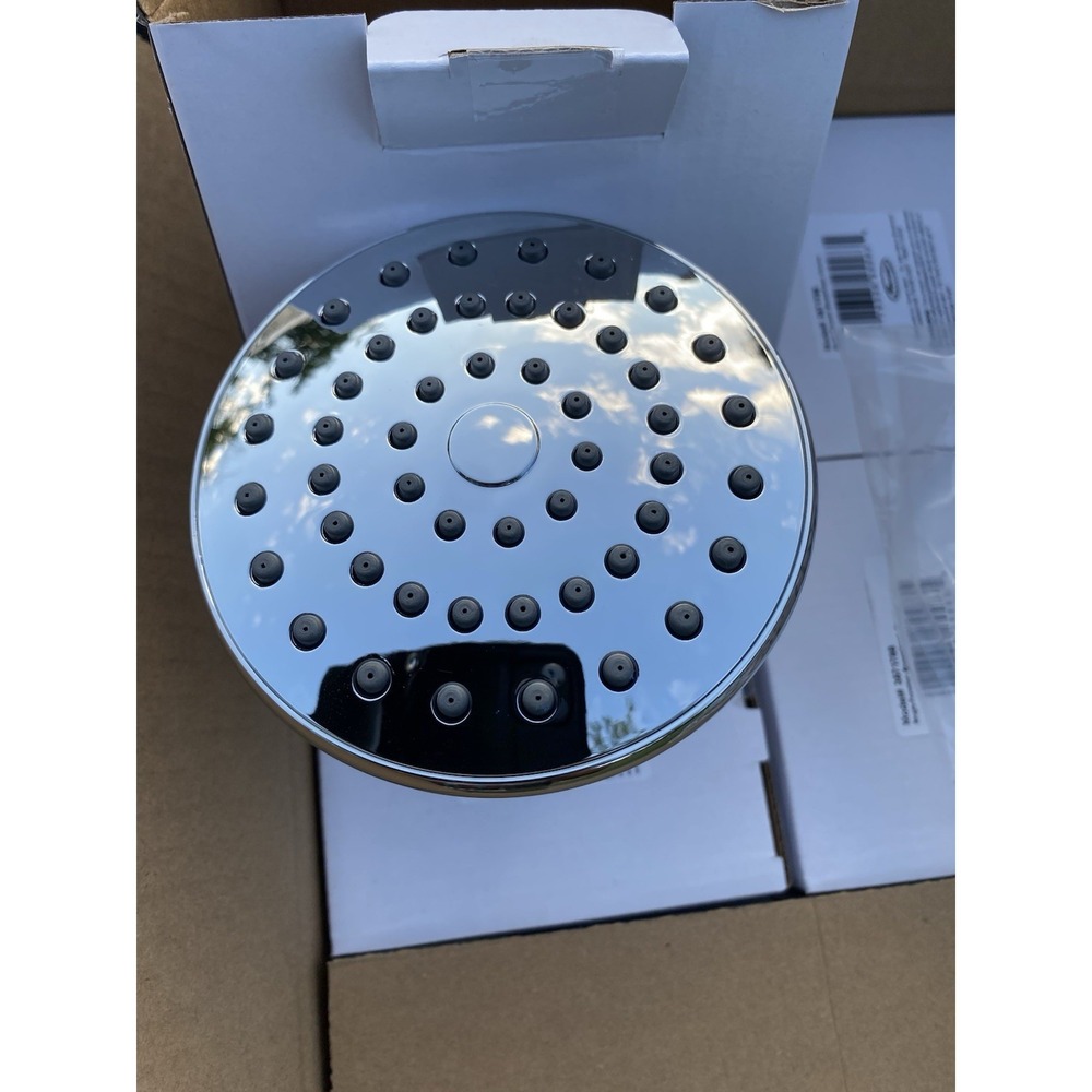 24-Premier Spray 4.1 In.โ Single Wall Mount Low Flow Fixed Shower Heads. Chrome.